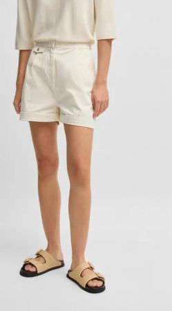 BOSS ORANGE Shorts Taschi Premium Damenmode mit BOSS Metall Logo