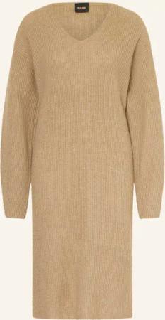 BOSS Stickkleid FUSIL mit Alpaka