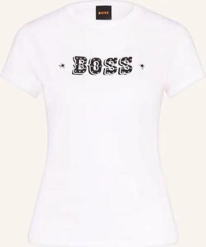 BOSS T-Shirt ENDORA mit Schmucksteinen