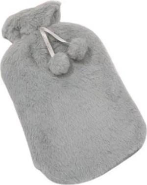 Botells Wärmflasche Wärmeflasche mit Plüsch-Bezug in Felloptik kuschelig weich, wohltuend, (Thermo, Wärmekissen geeignet für Wärme und Kälte), kuschelig weich, langanhaltende Wärme -/Kältetherapie, auslaufsicher