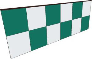 Boulderwand-Bausatz Outdoor Sport, Höhe 2,98 m 744 cm Ohne Überhang Klettern