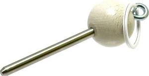 Boule-Pétanque-Traceur de terrain-Kreiszeichner-Farbe weiss–V2A Stahl