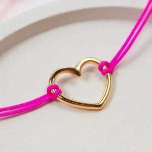 Bow & Hummingbird Armband auf Karte - Herz - Liebe