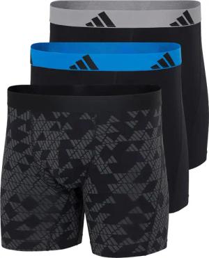 Boxer klassische Boxershorts Herren - Active Flex Cotton 3-Pack