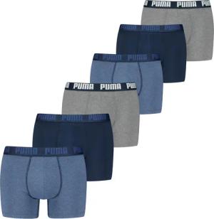 Boxershort Herren 6er Pack Figurbetont-PUMA BASIC BOXER 6P ECOM