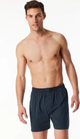 Boxershorts 2er-Pack Jersey schwarz/petrol - Boxershorts Multipacks 7