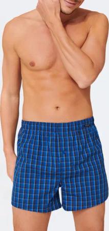 Boxershorts 2er-Pack Webware royal kariert - Boxershorts Multipack 9