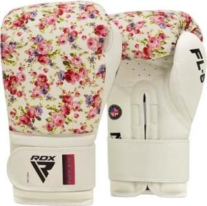 Boxhandschuhe RDX FL6 Floral – Weiss/Floral – 8oz