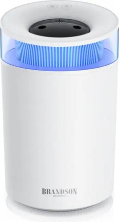 Brandson Luftbefeuchter Aroma Diffuser 2,5 L, Stimmungslicht, 2 schaltbare Dampfausgänge, 2,5 l Wassertank, mit Aromaöl-Fläschchen 10 ml, für Wohn- und Schlafzimmer, Yoga, Spa