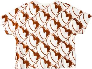 Brava Fabrics Damen Bombon Allover Oversize T-Shirt