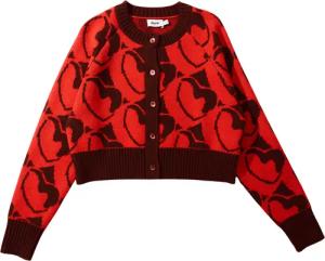 Brava Fabrics Damen Heart Wool Cropped Jacke