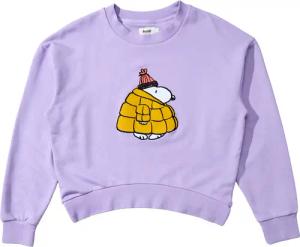 Brava Fabrics Damen Peanuts Snow Pullover