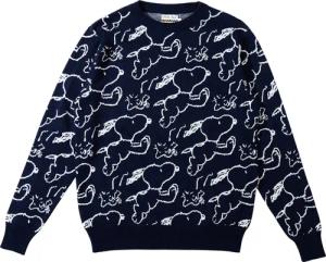 Brava Fabrics Herren Peanuts Jacquard Pullover