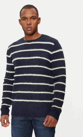 Brave Soul Pullover MK-248OSLO Dunkelblau Regular Fit