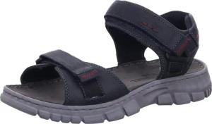 Brendan 01 Bequeme Sandalen schwarz Herren 45