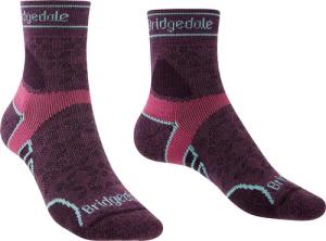 Bridgedale Damen Lightweight T2 Merino Sport 3/4 Crew Socken