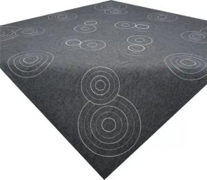 Brilliant Tischdecke / Bestickt / Kreisel, Bestickt