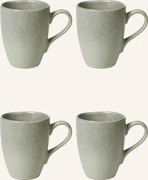 BROSTE COPENHAGEN 4er-Set Henkelbecher NORDIC MARSH
