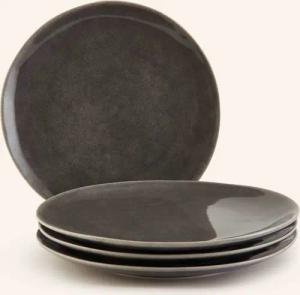 BROSTE COPENHAGEN 4er-Set Speiseteller NORDIC RAIN