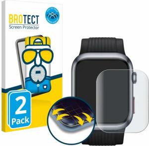 BROTECT Displayschutzfolie Fullscreen Schutzfolie für Huawei Watch D2, 2 Stück, Displayschutz Folie Fullcover Matt Entspiegelungsfolie