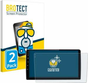BROTECT Displayschutzfolie Schutzfolie für Junsun V1 pro 9", 2 Stück, Displayschutz Schutz Folie Matt Entspiegelungsfolie