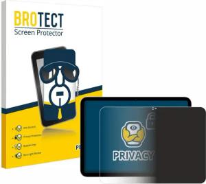 BROTECT Displayschutzfolie Sichtschutzfolie für Apple iPad A16 11" WiFi 2025 (11. Gen), Anti-Spy Privacy Sichtschutz Blickschutzfolie Blaulicht-Schutz