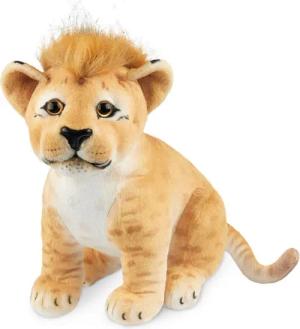 BRUBAKER Kuscheltier Löwe - 30 cm Stofftier - Baby Plüschtier (Raubkatze Sitzend, 1-St), Kinder Plüsch Spielzeug