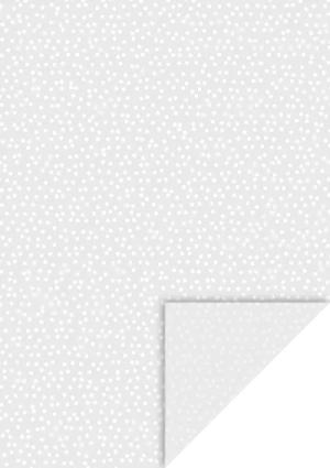 BRUNNEN 204878962 Transparentpapier „Punkte“, A4, 115 g/m², weiß