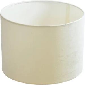 B&S Lampenschirm Lampenschirm Ø 20 x 15 cm weiß Zylinderförmig