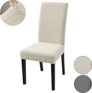 BTTO Stuhlhusse Stuhlhussen Universal Stretch Stuhlbezug Stuhlüberzug 2 Farbe, 1/2/4/6/8er Elastisch Spannbezug für Esszimmerstühle und Schwingstühle