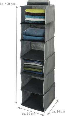 Bubble-Store Badorganizer Hängeaufbewahrung (6 Fächern), Hängeorganizer