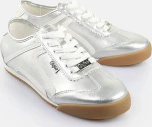 Buffalo Buffalo Java Sneaker Silber Weiß Sneaker