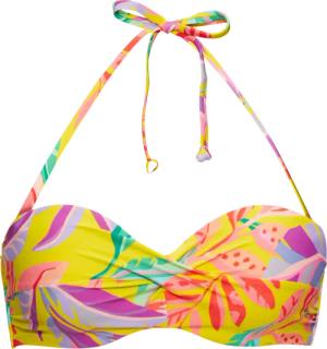 Bügel-Bandeau-Top mit Blumendesign