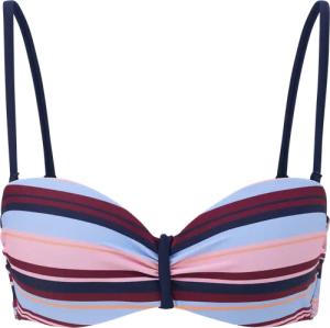 Bügel-Bandeau-Top mit Streifen