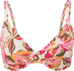 Bügel-Bikini-Top mit floralem Print