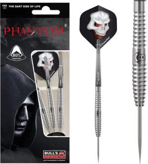 BULL'S Dartpfeil Phantom PT3 Dartpfeile 80% Tungsten Darts-Set Anfänger, unisex neutral