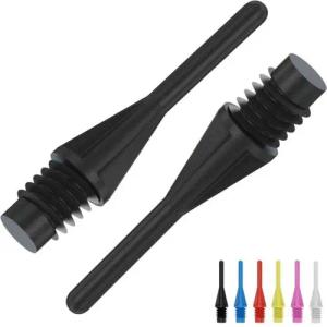 BULL'S Star Soft Tips 6mm(2BA) 1000stk. schwarz