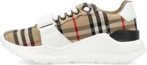 Burberry Low-Top Sneaker - Check Woman's Sneakers - Gr. 35 (EU) - in Weiß - für Damen
