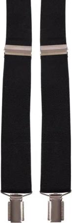 BURI Hosenträger Herrenhosenträger X-Form Clips Hosenträger Hosenhalter 120cm Stabil