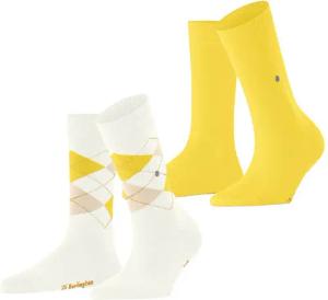 Burlington Socken Everyday Mix 2-Pack (2-Paar) aus weicher gekämmter Baumwolle