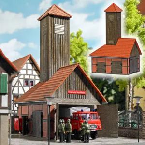 BUSCH 1453 H0 Feuerwehrgebäude