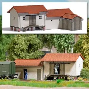 BUSCH 1955 H0 Güterschuppen Rothenstadt