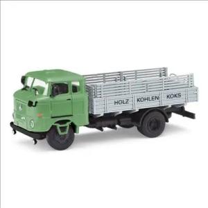 BUSCH 95301 H0 ESPEWE: IFA W50L FP Holz Kohlen Koks