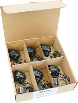 Busch & Müller E-Bike-Scheinwerfer DOPP E E-25 schwarz 35 lux 6 Stück