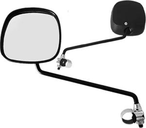 Busch + Müller Spiegel 922/16PM, universal, B+M, eckig, Kunststoff, schwarz