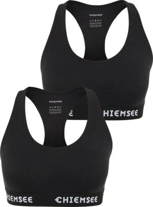 Bustier-Top im Zweierpack mit Label-Schriftzügen