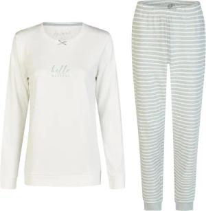 By Louise Schlafanzug by Louise Damen Pyjama mit Kuschelsocken Nachtwäsche lang Interlock