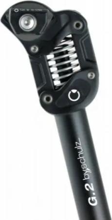 by SchulzFedersattelstütze  G.2 ST ø33,9 L450mm soft schwarz