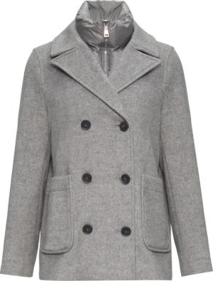 Cabanjacke im Materialmix mit herausnehmbarem Einsatz