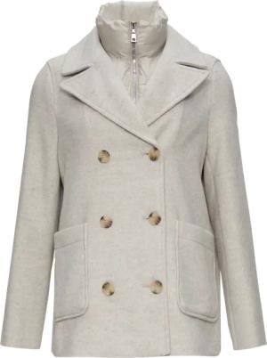 Cabanjacke im Materialmix mit herausnehmbarem Einsatz